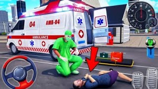 City Ambulance Emergency Rescue Simulator Game | Android GamePlay FHD - Free Android Games Download screenshot 2