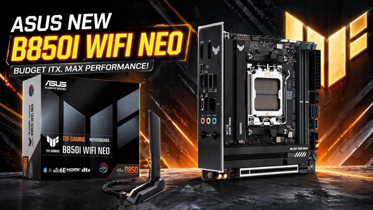 Mainboard ASUS TUF GAMING B850I WIFI NEO DDR5