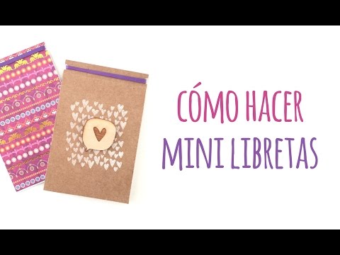 MINI LIBRETAS CUMPLE - MI MUNDO SCRAP