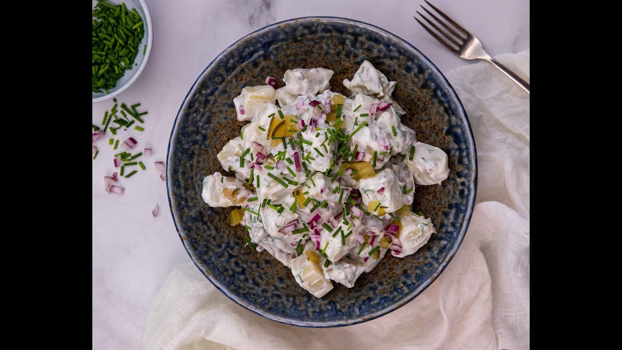 Swap Mayo for Greek Yoghurt Potato Salad
