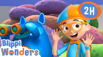 Crunchy Cereal? Blippi Finds Out! 🥣✨ | Blippi Wonders | Educational Kids Videos | Moonbug Kids