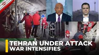 Israel launches airstrikes on Tehran as Iran warns of escalation.