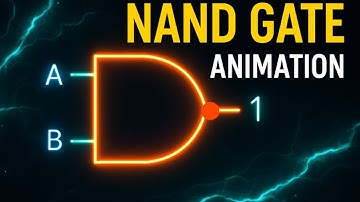 How a  NAND Gate  Works | Easy Animation Tutorial