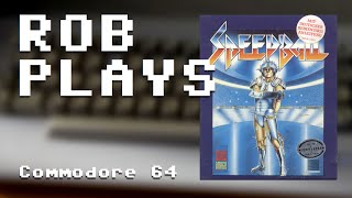 Speedball on C64 (50fps Real Hardware) - Rob Plays 3.07