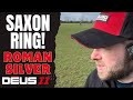 Saxon ring  roman silver  metal detecting uk