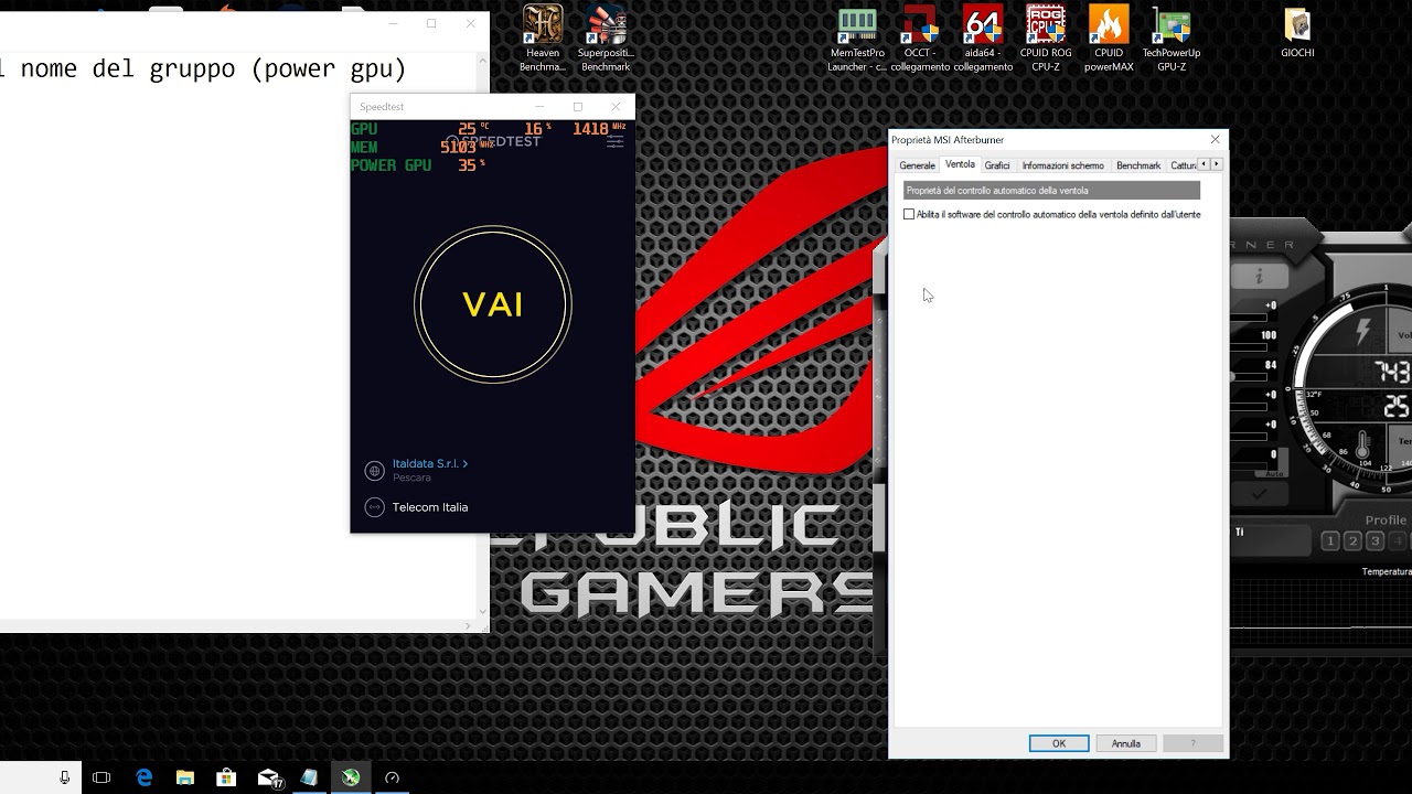 Guida Overlay Afterburn + Rivatuner Ita - YouTube
