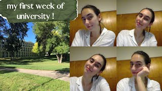 I filmed my first week at university || weekly study vlog