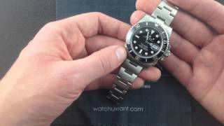 Rolex Oyster Perpetual Submariner 116610 Luxury Watch Review - YouTube