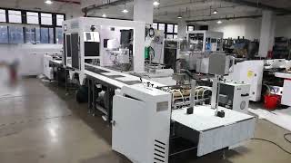 Automatic case Production line,with L shaped folding machine.