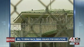 Bill lobbies to bring back firing squads for execution