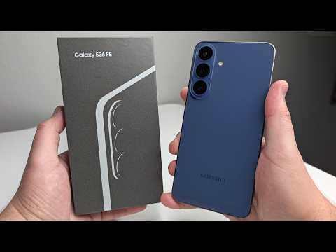 Samsung Galaxy S26 FE Unboxing & First Impressions!