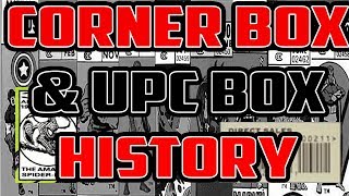 Comic Book History: Corner Box and UPC Box History & Evolution for Marvel Comics and DC Comics