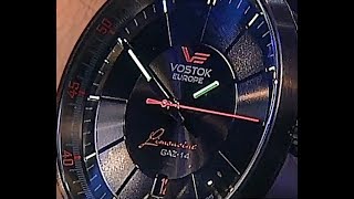 Vostok Gaz 14 , stealth black watch Ideal World