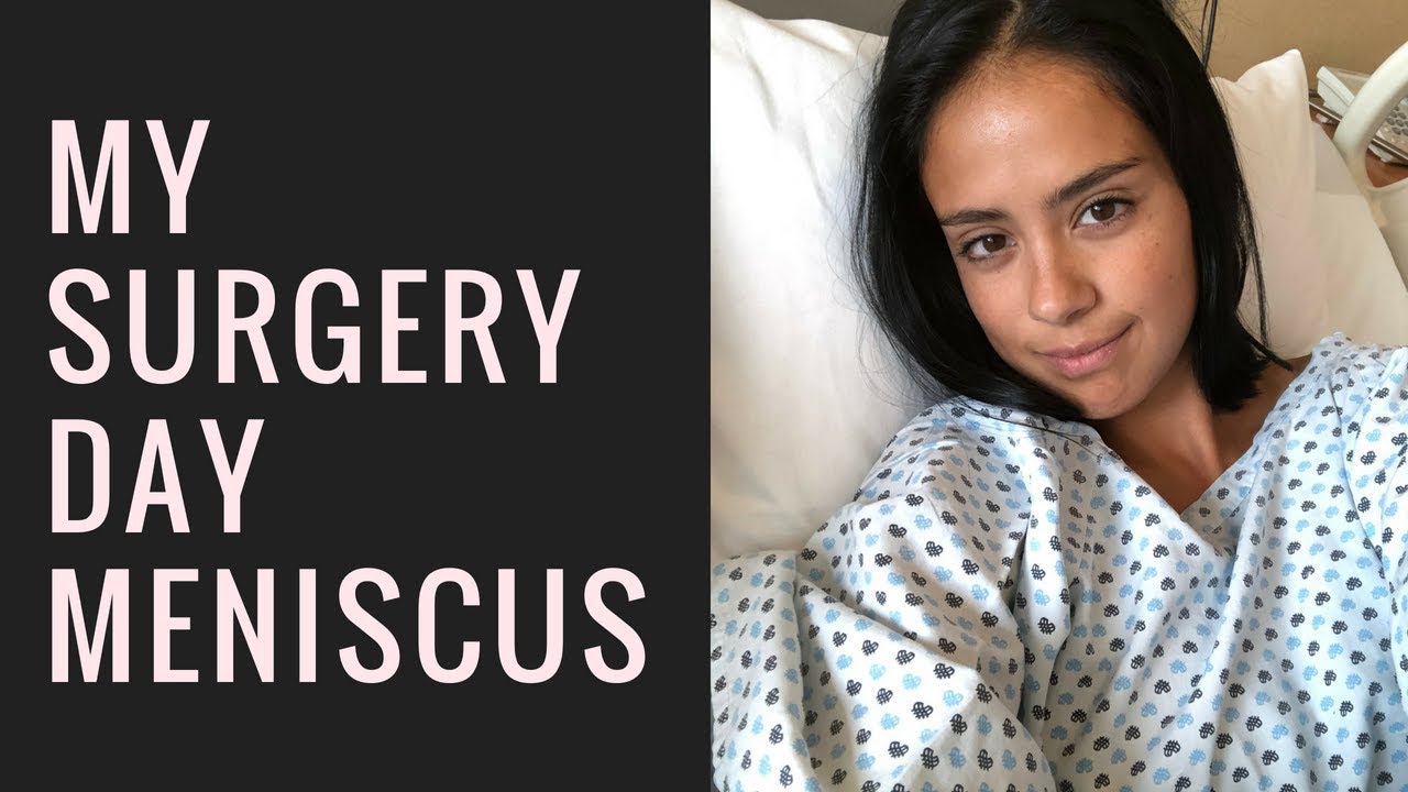MENISCUS SURGERY DAY!!!! VLOG