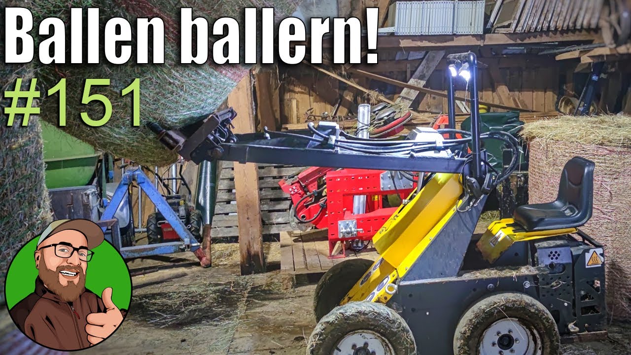 FarmVlog 151: Die Jahreszeit für den MINILADER  TUR 502 | Der Zaunkönig geht | Neue Hofbesichtigung