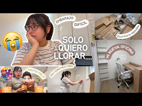 ESTE EMBARAZO ME ESTÁ SUPERANDO 😭 | Por fin tengo mi nueva oficina 💖