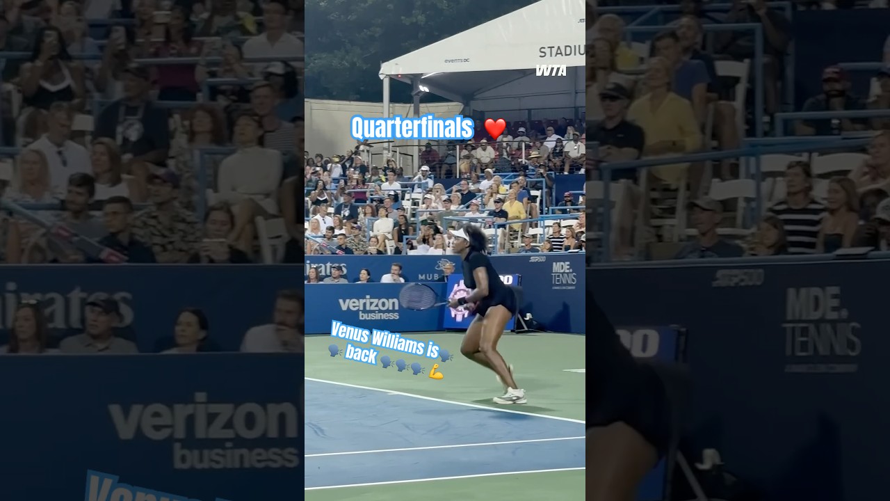 Venus Williams, 45, becomes oldest WTA match winner since Navratilova 