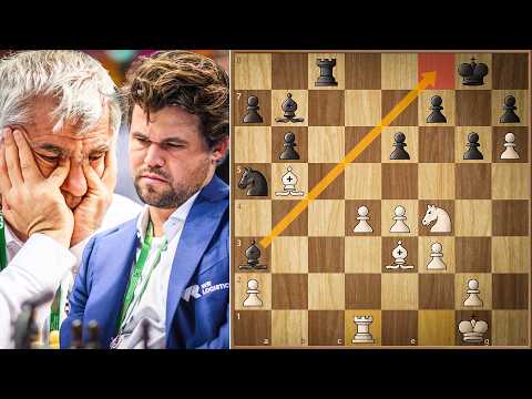 Chess video — The Actual Game Between Magnus Carlsen and Vasyl Ivanchuk | FIDE World Rapid Team Championships 2026