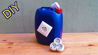 PVC Boru ve Plastik Bidon ile Parlak Fikir! / Bright Idea With PVC Pipe and Plastic Canister!