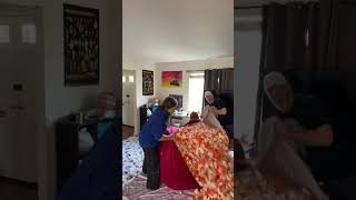LoveSac cleaning step one, the emptying out. #lovesac #clean #cleaning #cleaningtips #fb￼