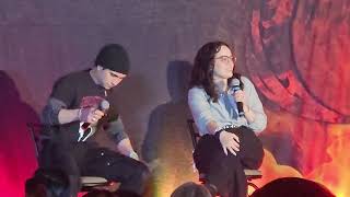 Cobra Kai panel opening with Mary Mouser (Samantha LaRusso) and Tanner Buchanan (Robby Keene) in NJ Cobra Kai panel opening with Mary Mouser (Samantha LaRusso) and Tanner Buchanan (Robby Keene) in NJ