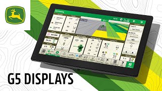 Bigger. Faster. Clearer. New G5 Displays are here. | John Deere Precision Ag