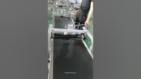 Automatic card paging feeding conveyor machine with rejection system