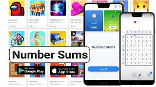 Number Sums - Numbers Game #33 (Android/IOS) screenshot 1