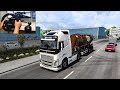 Euro Truck Simulator 2 | Steering Wheel Gameplay Ep36 Volvo Delivery Wood Shavings