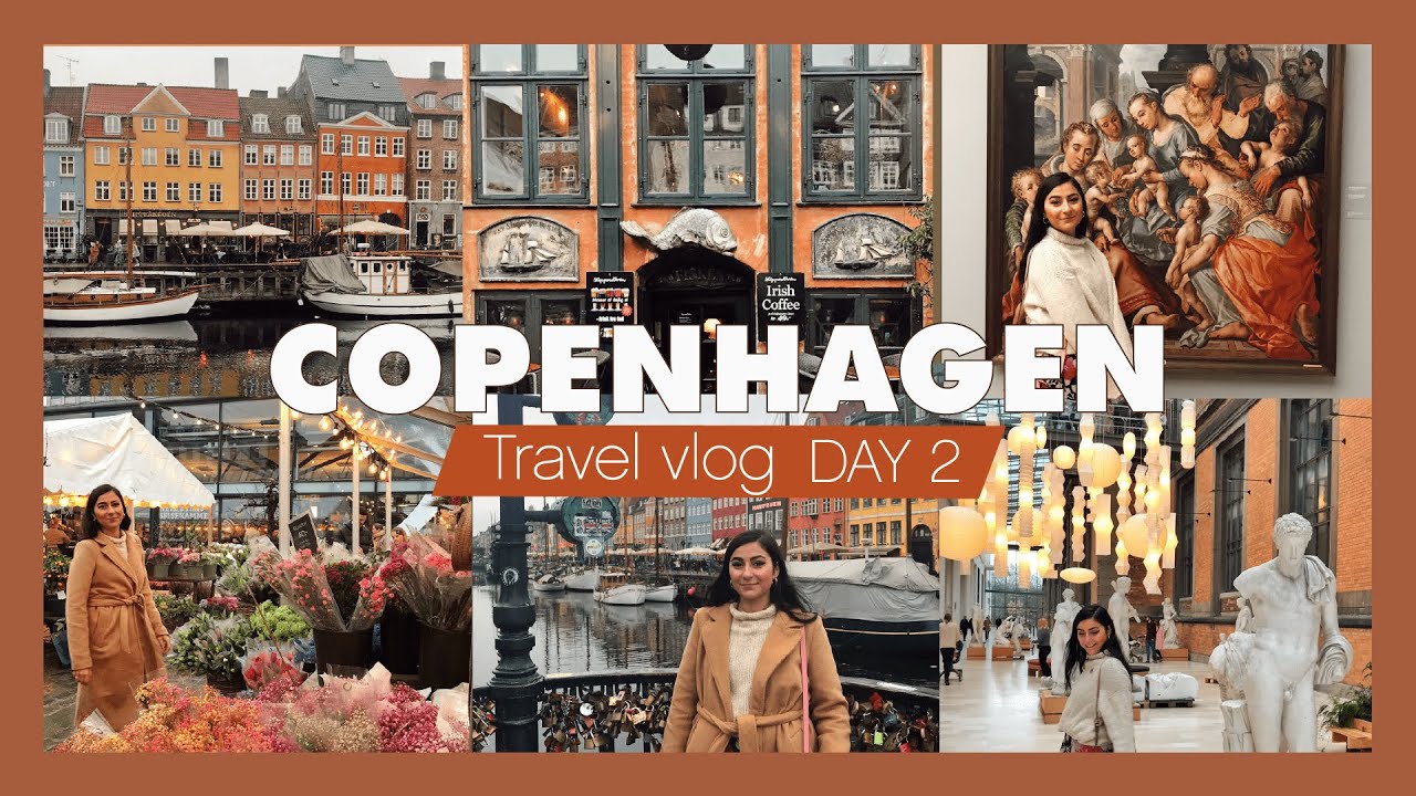 COPENHAGEN VLOG DAY 2 || Nyhavn ⛵| SMK Art Museum 🎨| Danish Food 🦞| Rosenborg 🏰| Guiness Records 🏆