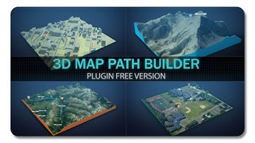 3D Map Path Builder 20788566 | After Effects Template