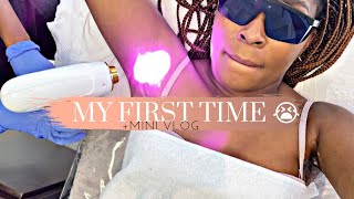 #vlog: MY FIRST LASER EXPERIENCE
