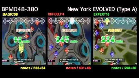 DDR X3 / New York EVOLVED (Type A) - DOUBLE