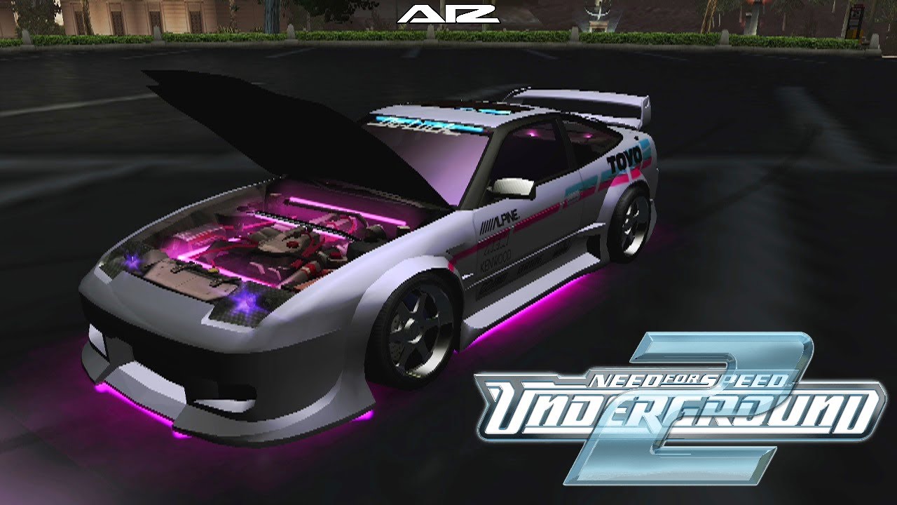 NFS Underground 2 Nissan 240SX Drift Build + Tune