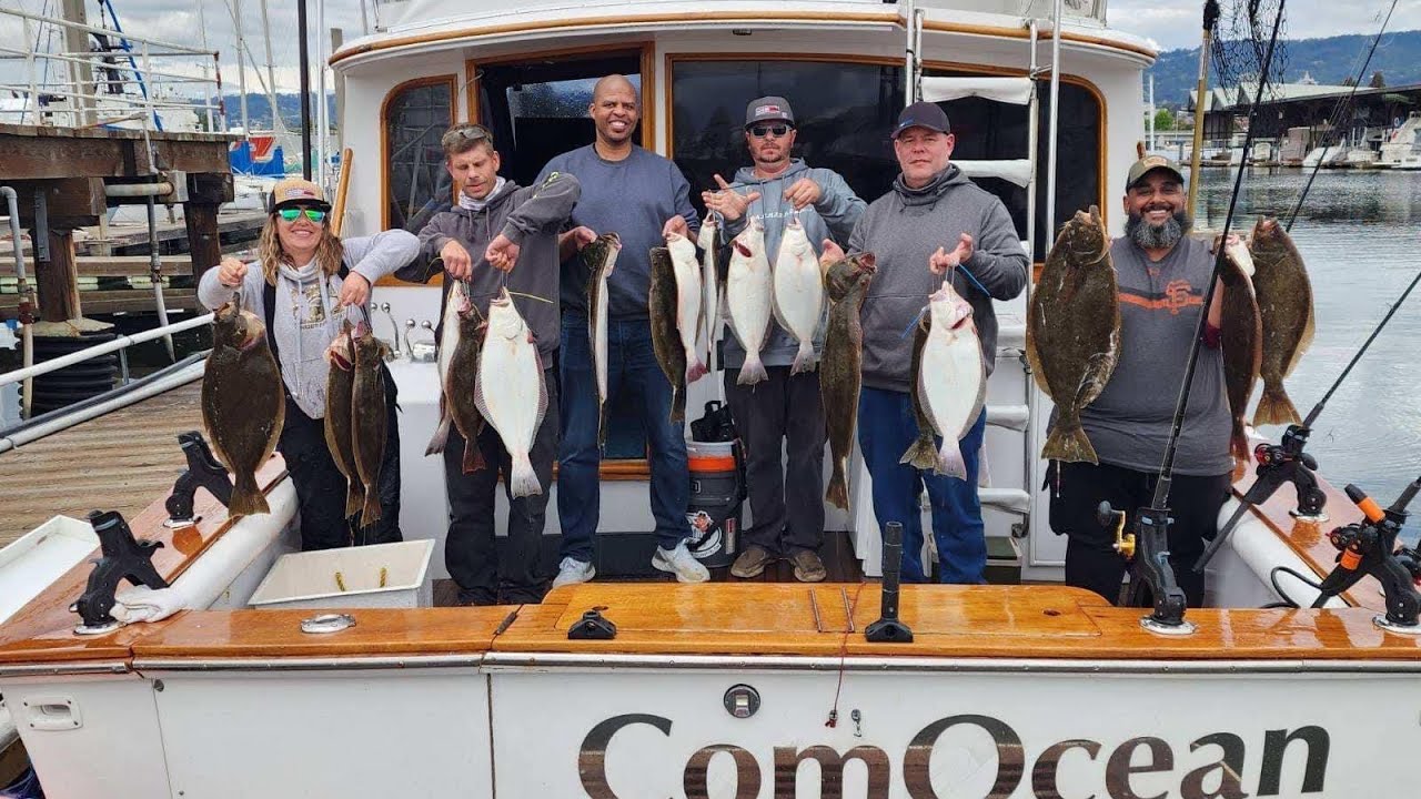California Halibut Fishing Limited Out First Time Halibut Fishing