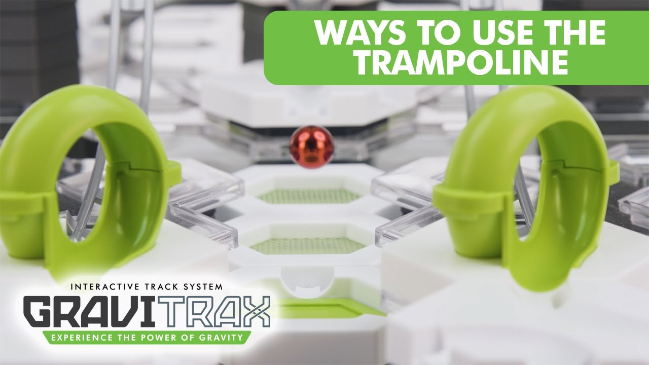 How to use the GraviTrax Trampoline Accessory 