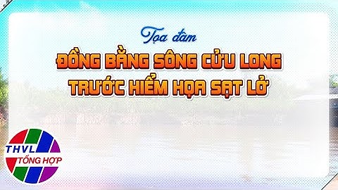 Tọa đàm: Đồng bằng sông Cửu Long trước hiểm họa sạt lở - Trailer