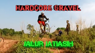 Mencoba track jalur Jatiasih pakai Sepeda Gravel || Gravel Bike Indonesia
