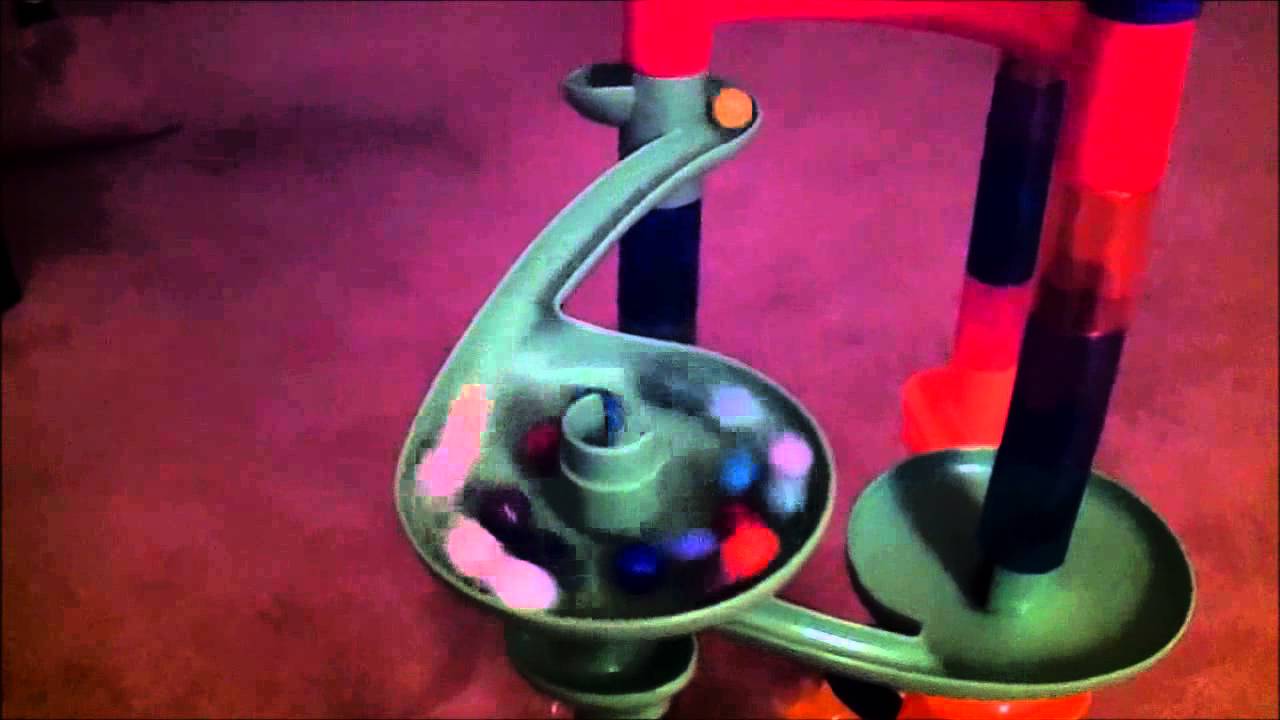 Marble Race 36 w/ all Solid Colored Marbles