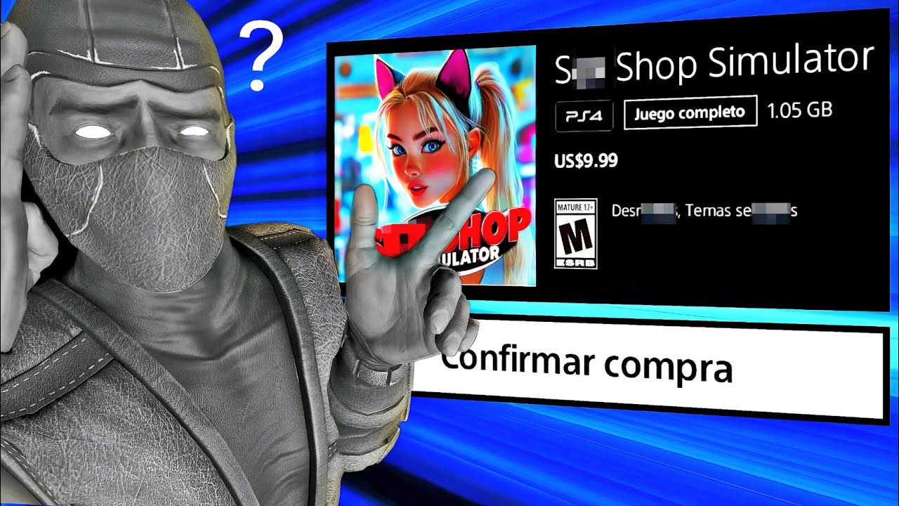 Encontré JUEGOS SCAM Y BASURA en PLAYSTATION STORE (PS5) 💀