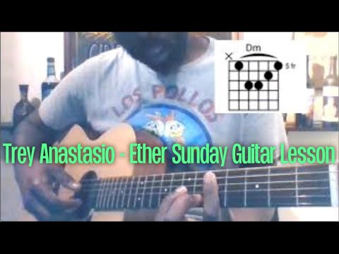 Trey Anastasio - Ether Sunday Fingerstyle Guitar Lesson + Tutorial