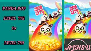 PANDA POP LEVEL 778 to LEVEL 780