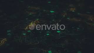 Green Digital Circuit Board Animation | Motion Graphics - Videohive template