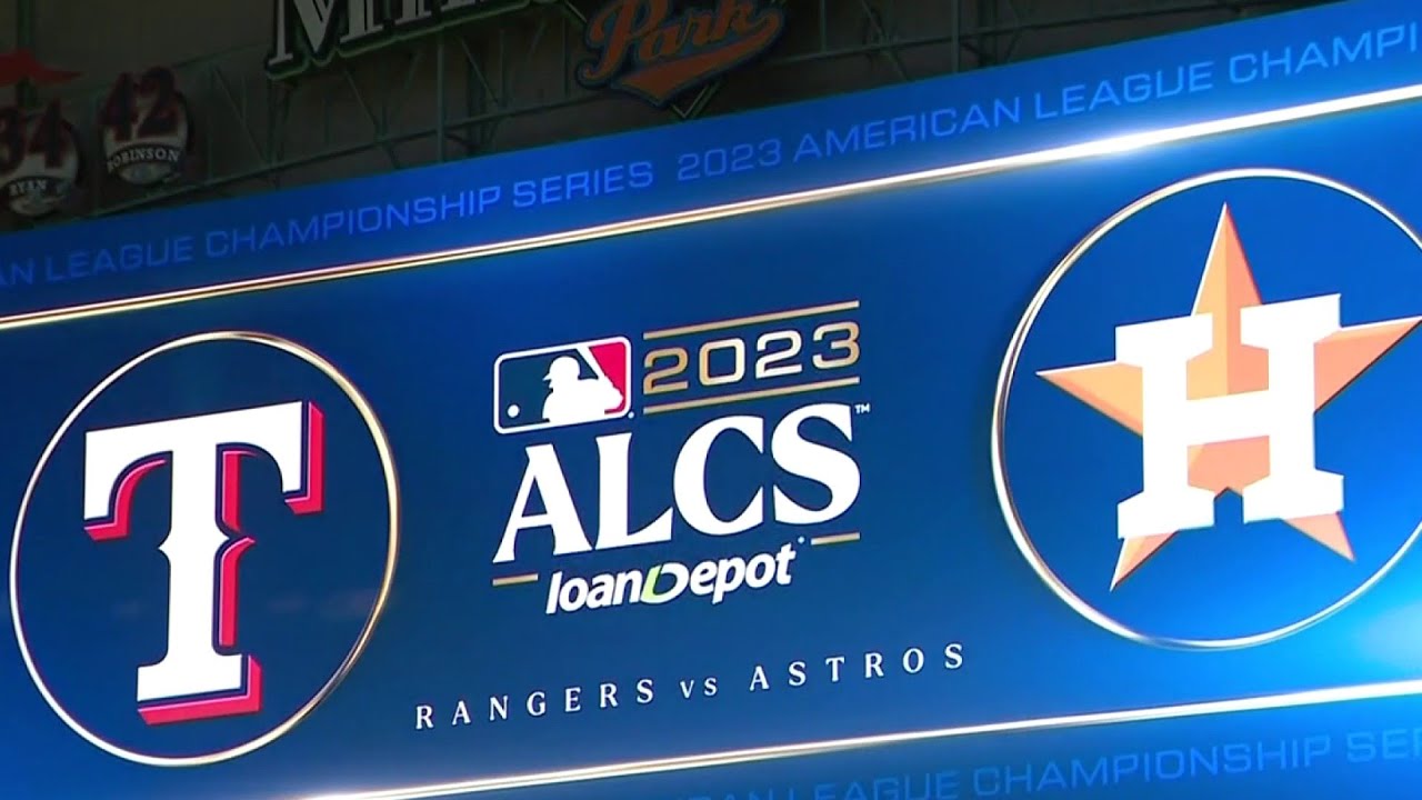 Astros and Rangers meet for Texas-sized showdown in AL Championship Series  Play Video 
