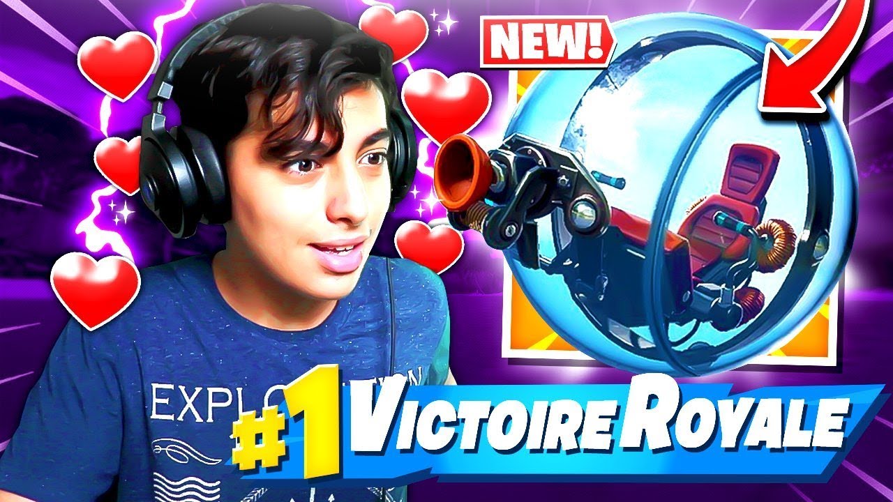 je suis amoureux du nouveau vehicule secret bulle mobile sur fortnite incroyable - fortnite nouveau vehicule saison 8