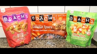 Brach’s Milk Maid Caramel Lovers, Apple Caramel Royals & Candy Corn Gummies Review