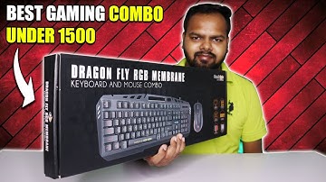 Under 1500⚡ | Cosmic Byte Dragonfly Gaming Keyboard Mouse Combo Review