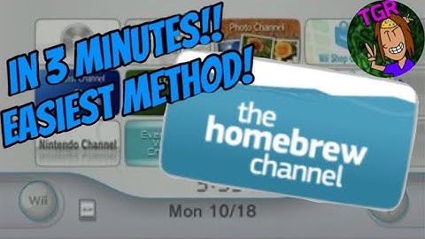 Get The HomeBrew Channel IN 3 MINUTES!! The EASIEST method!