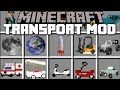 Minecraft TRANSPORT MOD / TRAVEL THROUGH SPACE ROCKETS TO THE MOON!! Minecraft