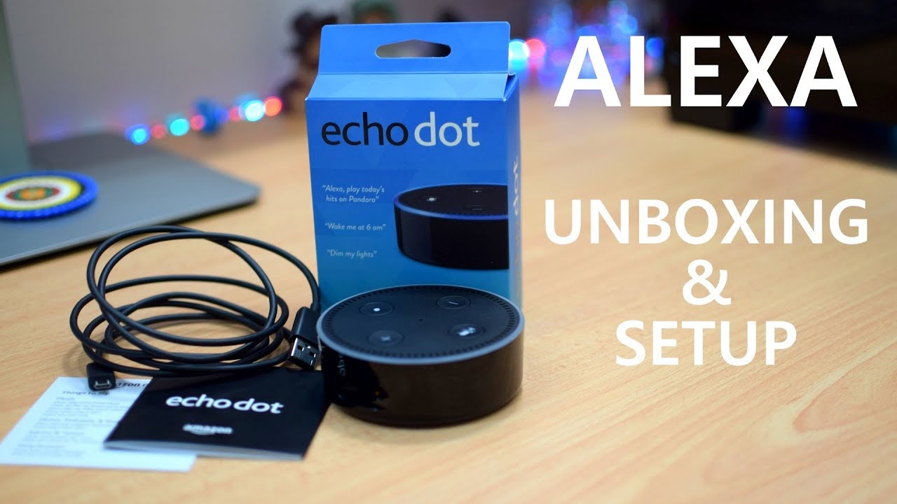 how to hook up my echo dot